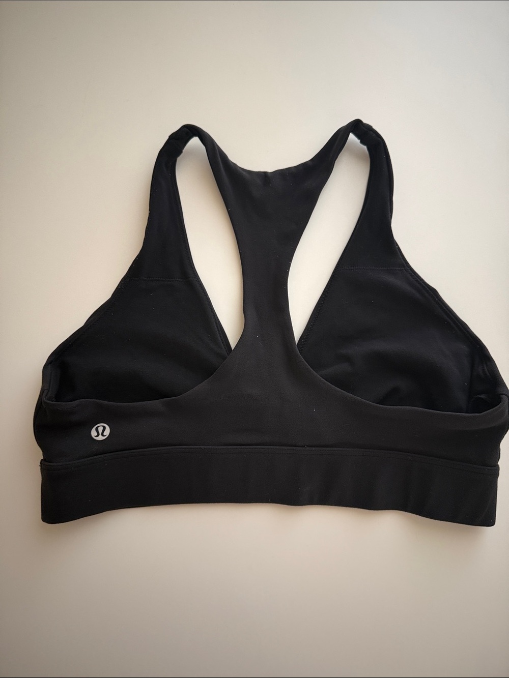Lululemon Black Sweet Awakenings Bra Wrap w/keyhole Racerback Bralette Sz 10 - Picture 5 of 12